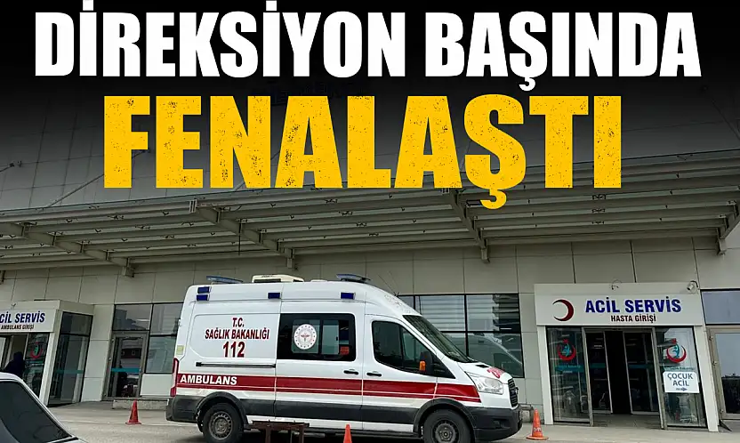 Direksiyon Başında Fenalaştı