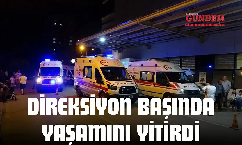 Direksiyon Başında Yaşamını Yitirdi