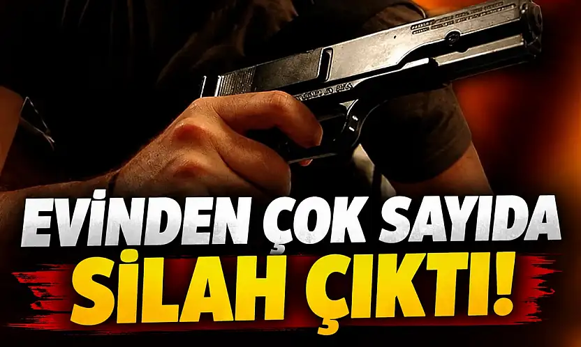 Evinden Çok Sayıda Silah Çıktı!
