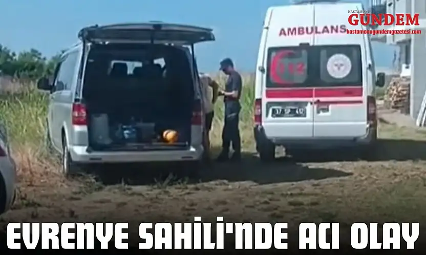 Evrenye Sahili'nde Acı Olay