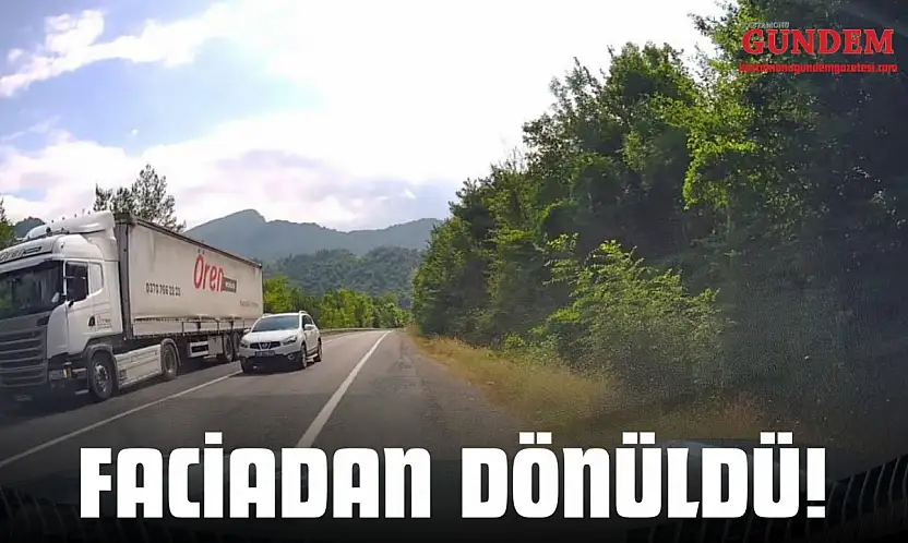 Faciadan Dönüldü! O Anlar Araç Kamerasına Yansıdı