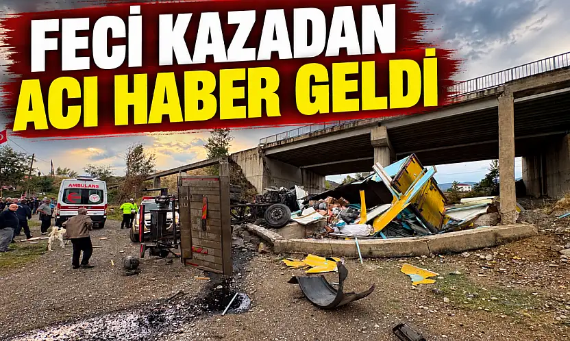Feci Kazadan Acı Haber Geldi