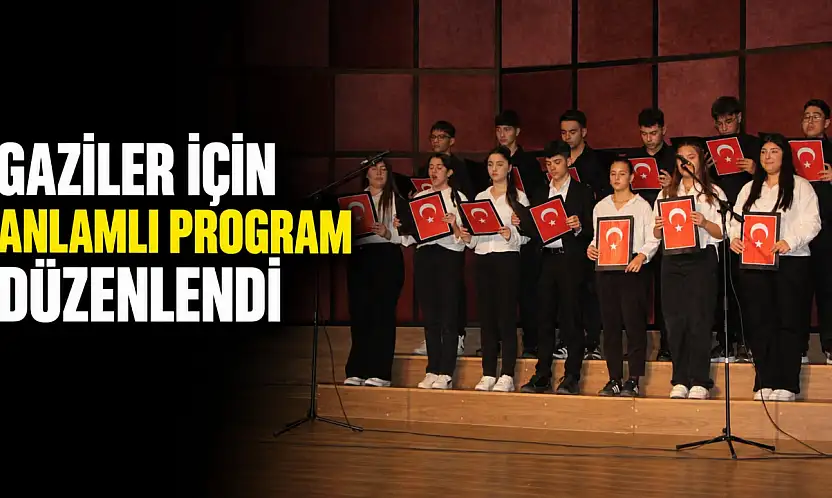 Gaziler İçin Anlamlı Program Düzenlendi