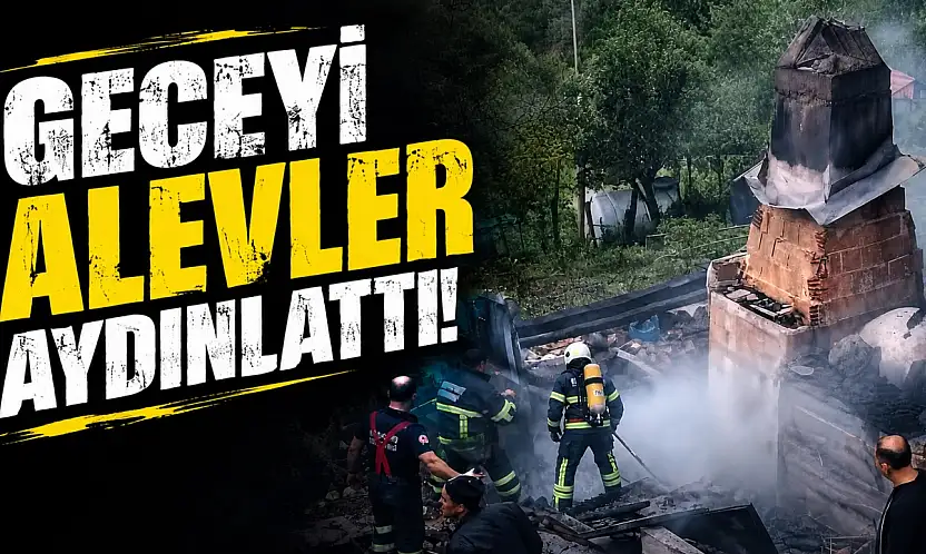 Geceyi Alevler Aydınlattı
