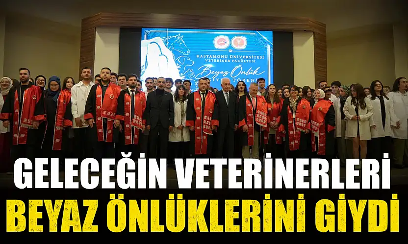 Geleceğin Veterinerleri Beyaz Önlüklerini Giydi
