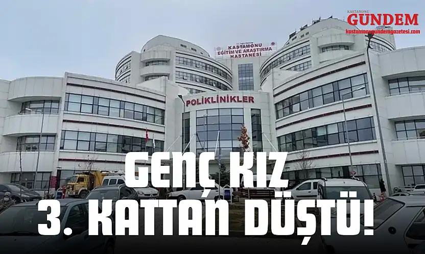 Genç Kız 3. Kattan Düştü!