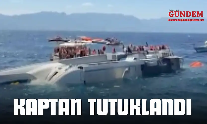 Girne Faciasında Kastamonulu Kaptan Tutuklandı