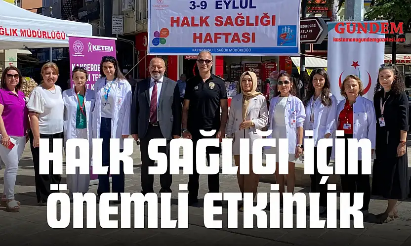 Halk Sağlığı İçin Önemli Etkinlik