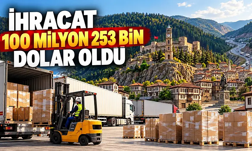 İhracat 100 Milyon 253 Bin Dolar Oldu