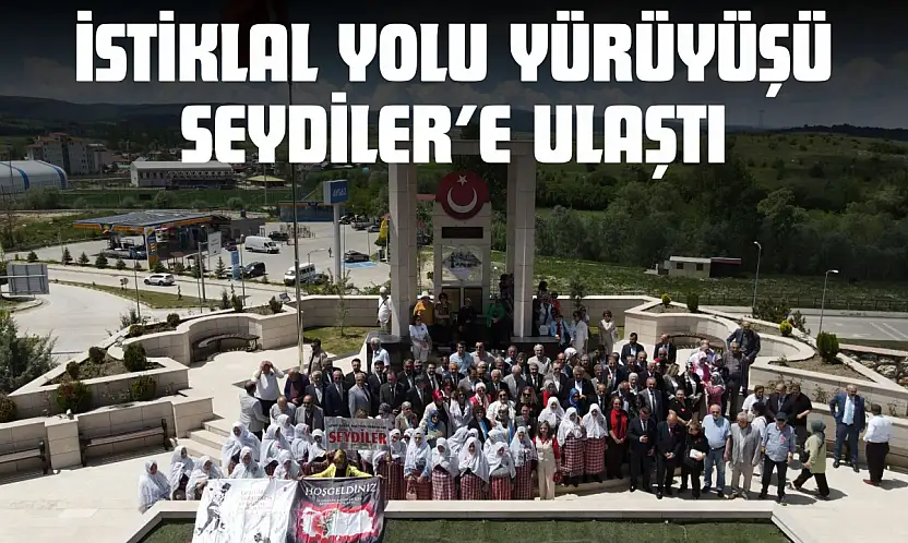 İstiklal Yolu Yürüyüşü Seydiler'e Ulaştı