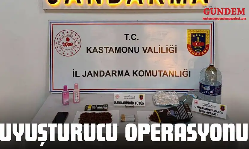 Jandarmadan Uyuşturucu Operasyonu: 3 Şüpheli Tutuklandı