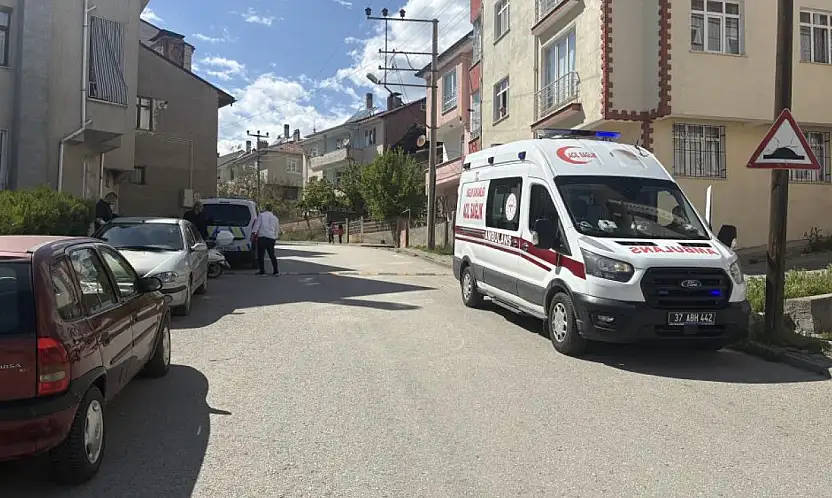 Kaldırıma Çarpan Motosikletin Sürücüsü Yaralandı