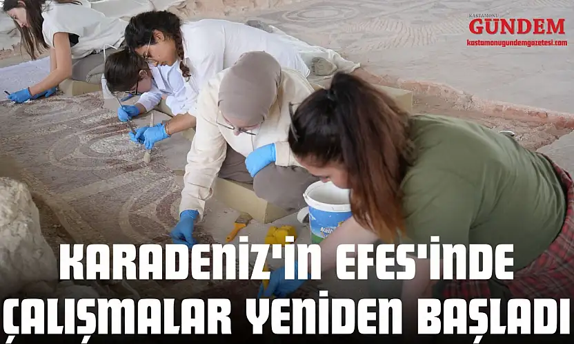 Karadeniz'in Efes'inde Çalışmalar Yeniden Başladı