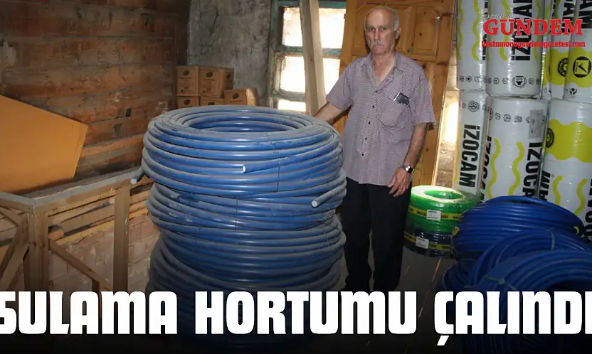 Kastamonu'da Bin Metrelik Sulama Hortumu Çalındı