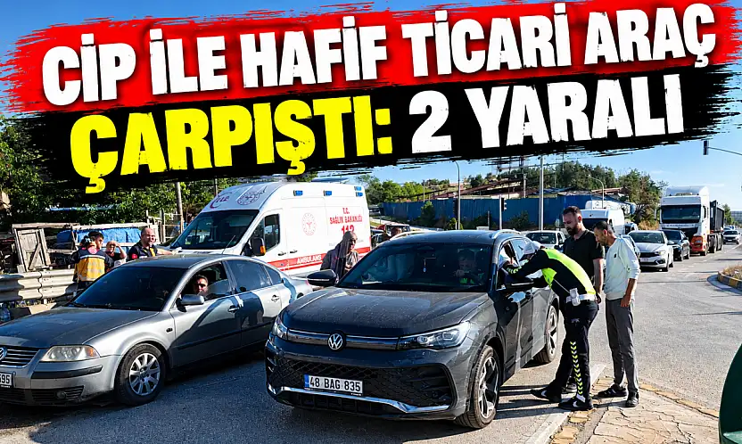 Kastamonu'da Cip İle Hafif Ticari Araç Çarpıştı: 2 Yaralı