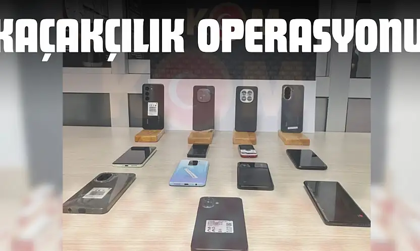 Kastamonu'da Kaçakçılık Operasyonu