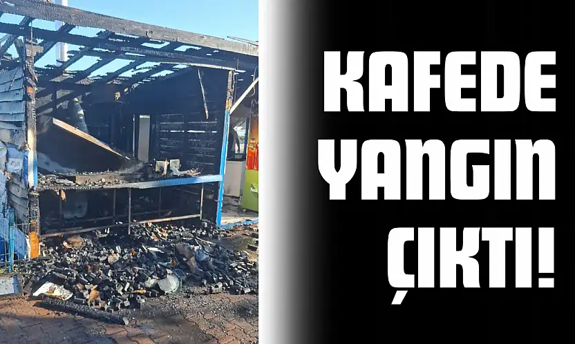 Kastamonu'da Kafede Yangın Çıktı!