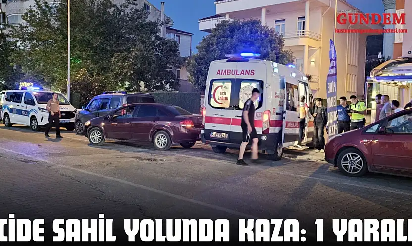 Cide Sahil Yolunda Kaza: 1 Yaralı