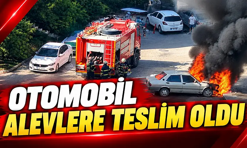 Kastamonu'da Otomobil Yangını Paniğe Neden Oldu