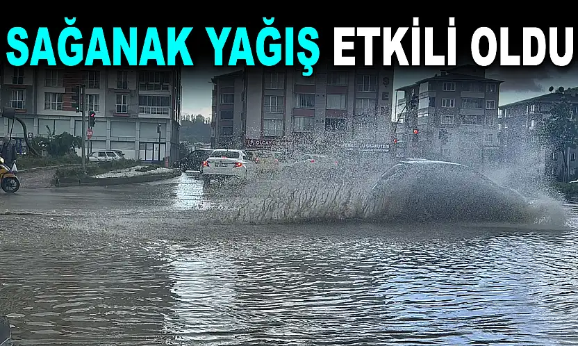 Kastamonu'da Sağanak Etkili Oldu