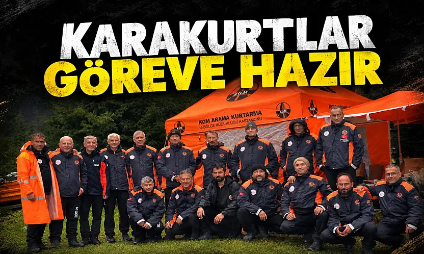 Kastamonu'nun Karakurtları Göreve Hazır