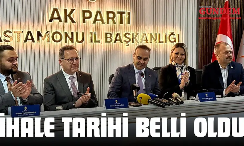Kastamonu'nun Sanayi Altyapısında Dönüşüm Başlıyor