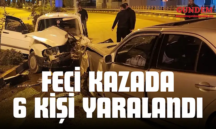 Kastamonu Plakalı Araç Karabük'te Kazaya Karıştı: 6 Yaralı!