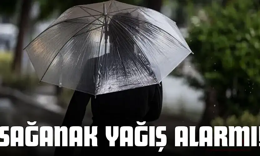 Kastamonu'ya Sağanak Yağış Alarmı!