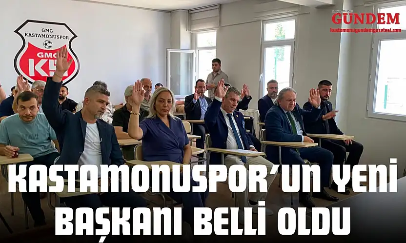 Kastamonuspor'un Yeni Başkanı Belli Oldu