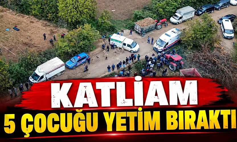 Katliam 5 Çocuğu Yetim Bıraktı