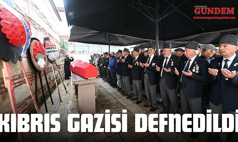 Kıbrıs Gazisi Defnedildi