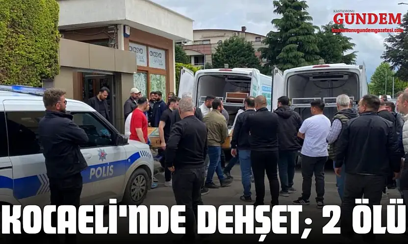 Kocaeli'nde Dehşet 2 Ölü