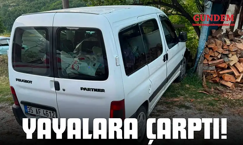 Kontrolden Çıkan Araç Yayalara Çarptı!