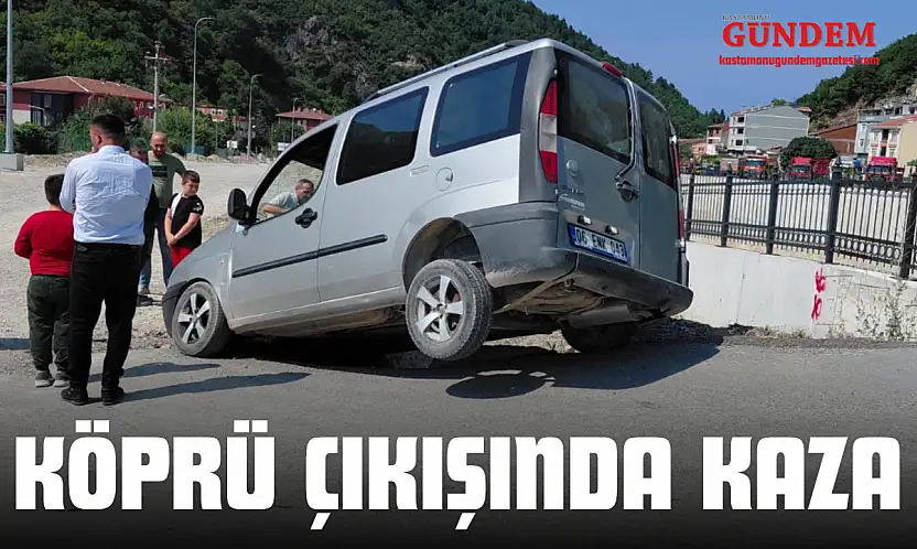 Köprü Çıkışında Kaza