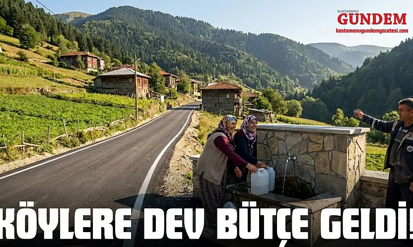 Köylere Dev Bütçe Geldi!