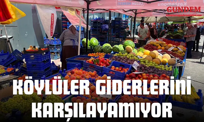Köylüler Giderlerini Karşılayamıyor