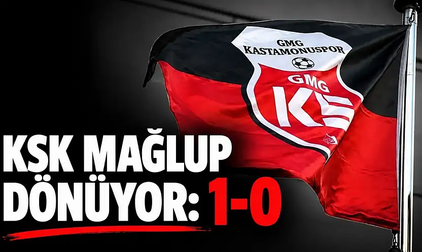 KSK, Mağlup Dönüyor 1-0