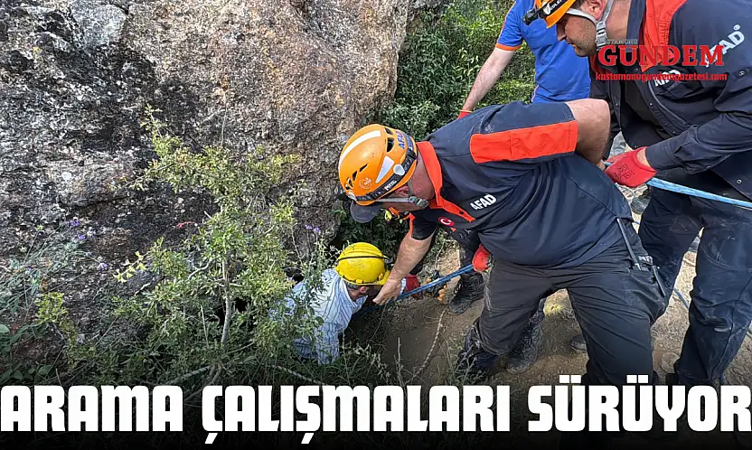 Mağarada Kaybolan Kişi İçin Arama Çalışmaları Sürüyor