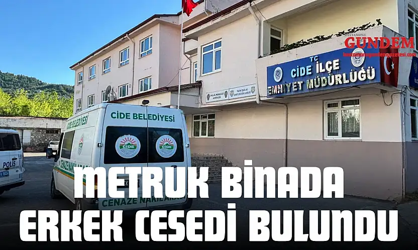 Metruk Binada Erkek Cesedi Bulundu