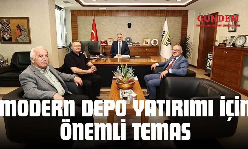 Modern Depo Yatırımı İçin Harekete Geçildi