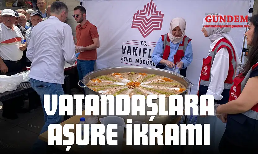 Nasrullah Meydanı'nda Vatandaşlara Aşure İkramı