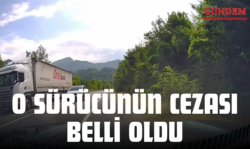 O Sürücünün Cezası Belli Oldu