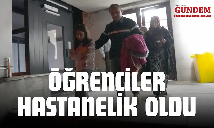 Öğrenciler Hastanelik Oldu
