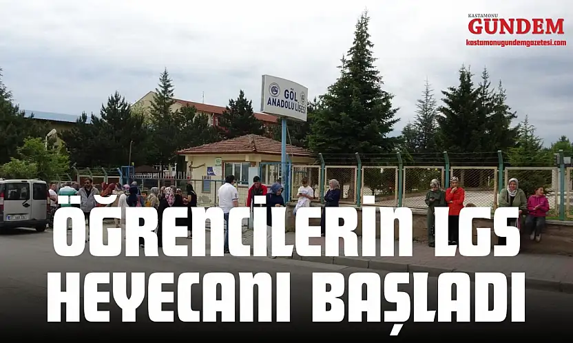 Öğrencilerin LGS Heyecanı Başladı