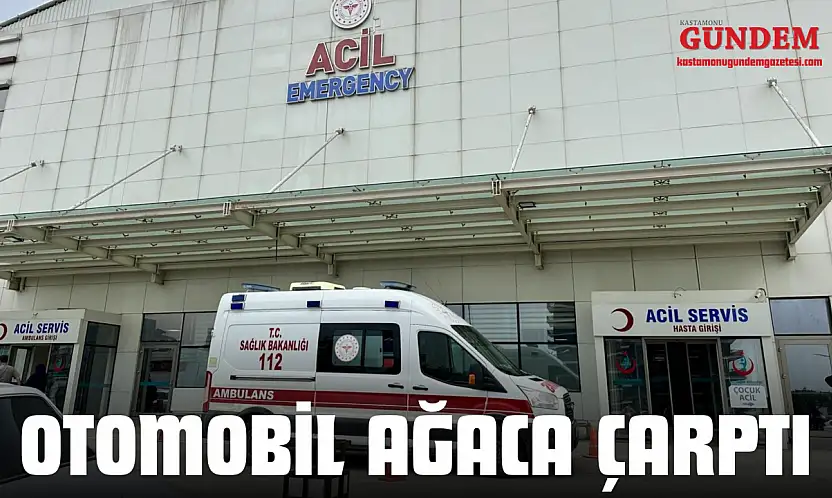 Otomobil Ağaca Çarptı: Yaralılar Var!