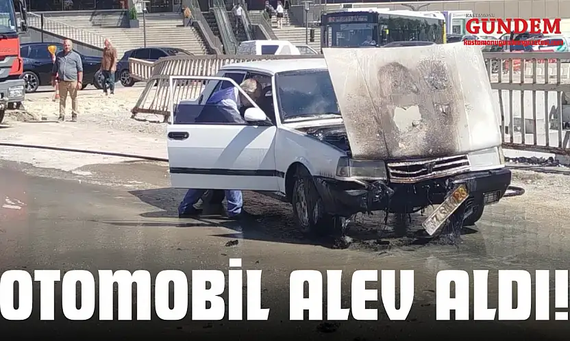 Otomobil Alev Aldı!