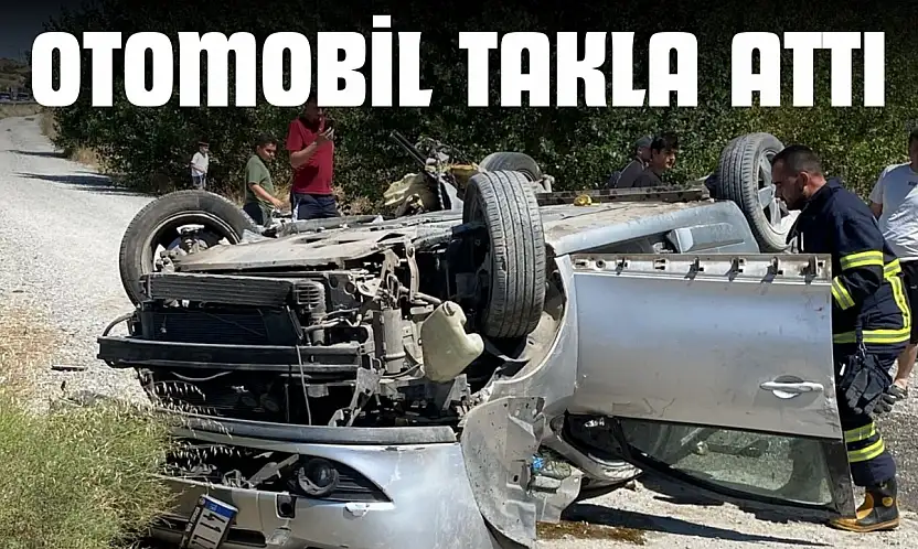 Otomobil Takla Attı: Yaralılar Var