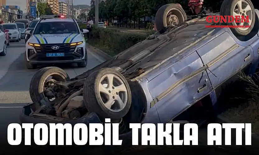Otomobil Takla Attı