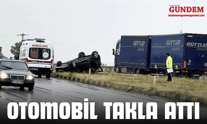Otomobil Takla Attı