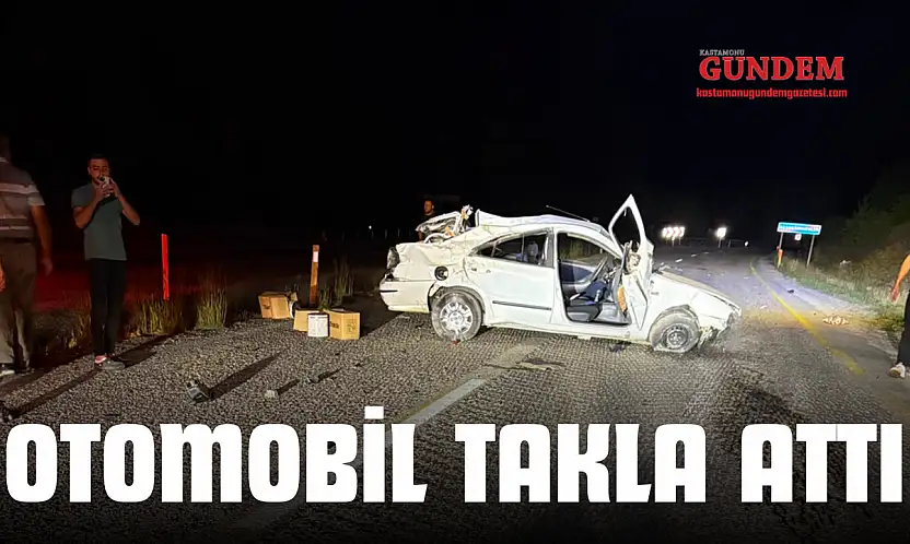 Otomobil Takla Attı